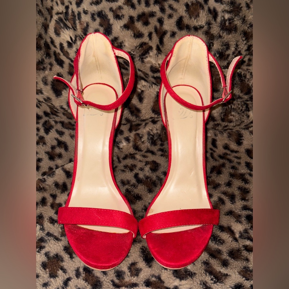 Scarlet Red Heels